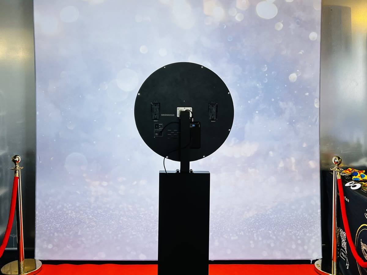 Photobooth numérique lors d’un événement dans le Grand Montréal