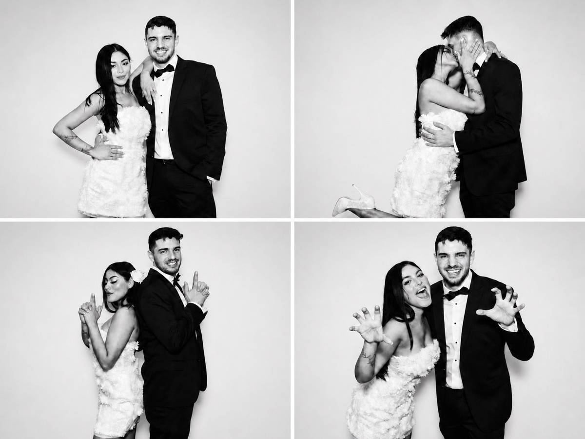 Photobooth Glam lors d’un événement dans le Grand Montréal